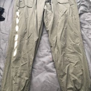 Olive pants
